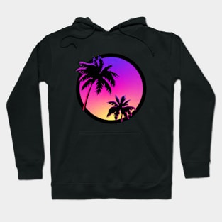 Retro Miami Vintage Aesthetic Hoodie